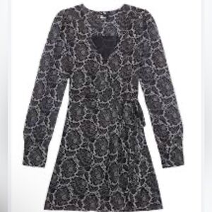 NWT The Kooples Lace Roses black and white classic dress Retail $385